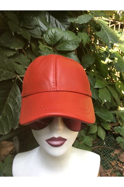 BY SCK Unisex 100% Leather Hat