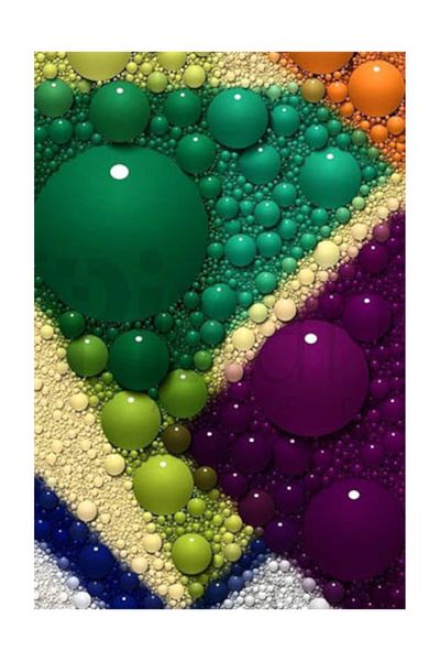 pixartsanat Colorful Bubbles Pixart Art Diamond Mosaic Painting Diamond Türkiye 40*60