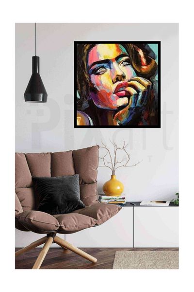 pixartsanat Modern Girl Diamond Mosaic Painting Pixart Art Diamond Mosaic Painting Diamond Türkiye 58*58