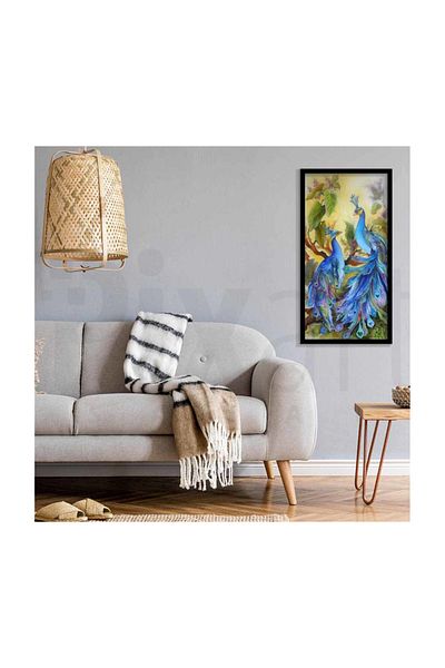 pixartsanat Peacock Drawing PixArt Art Diamond Mosaic Painting Daimond Turkey 32*60