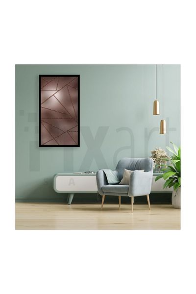 pixartsanat Brown Pattern Pixart Art Diamond Mosaic Painting Diamond Türkiye 55*99