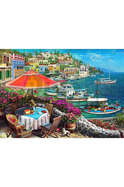 pixartsanat Holiday Scenery 40*30 PixArt Art Diamond Mosaic Painting Diamond Turkey