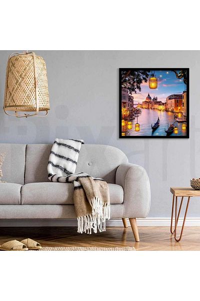pixartsanat Nehir 30*30 PixArt Art Diamond Mosaic Painting Diamond Turkey
