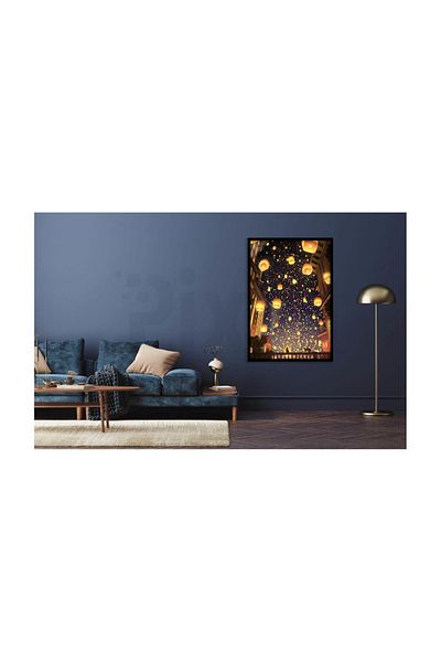 pixartsanat Wish Balloons Pixart Art Diamond Mosaic Painting Diamond Turkey 40*60