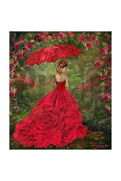 pixartsanat The Magic of Roses Pixart Art Diamond Mosaic Painting Diamond Turkey 48*56