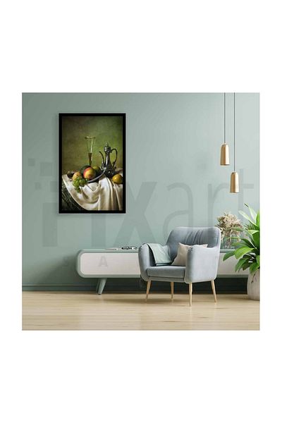 pixartsanat Silver Set And Fruits Pixart Art Diamond Mosaic Painting Diamond Türkiye 58*66