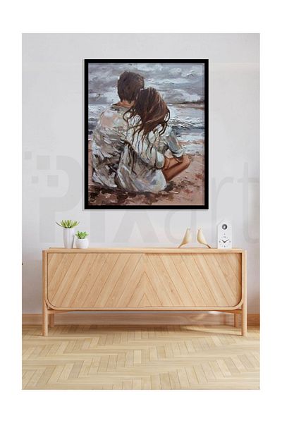 pixartsanat Valentine's Pixart Art Diamond Mosaic Painting Diamond Turkey 71*84