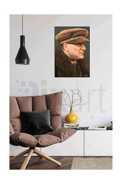 pixartsanat Ataturk Portrait Pixart Art - Diamond Turkey with Diamond Mosaic 40*60
