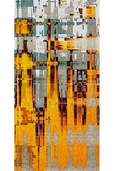pixartsanat Gray Yellow Tones Pixart Art Diamond Mosaic Painting Diamond Turkey 30*60