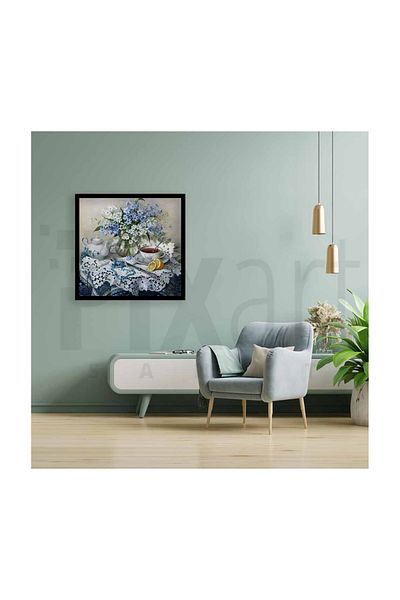 pixartsanat Five Tea Preparation Pixart Art Diamond Mosaic Painting Diamond Türkiye 53*51