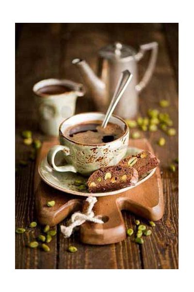 pixartsanat Coffee And Cookie Pixart Art Diamond Mosaic Painting Diamond Türkiye 40*60