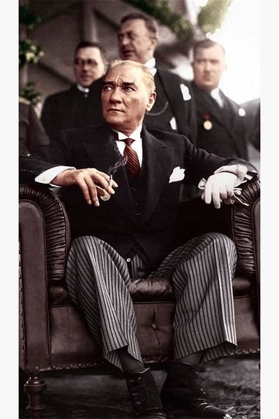 pixartsanat Waiting for Ataturk Guests Pixart Art Diamond Mosaic Painting Diamond Turkey 40*60