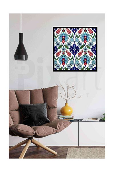 pixartsanat Tile Patterns Pixart Art Diamond Mosaic Painting Diamond Turkey 76*76
