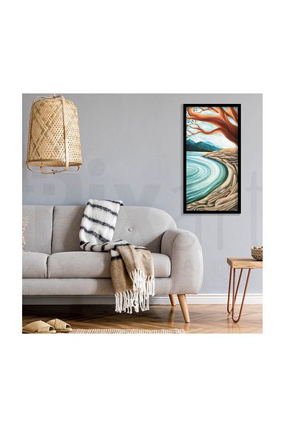 pixartsanat Natural Nature Pixart Art Diamond Mosaic Painting Diamond Türkiye 25*51