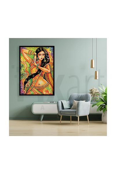 pixartsanat Indian Beauty Pixart Art Diamond Mosaic Painting Diamond Turkey 53*74