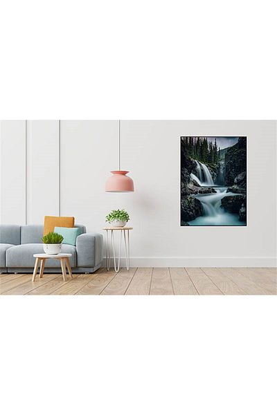 pixartsanat Rocky And Waterfall Pixart Art Diamond Mosaic Painting Diamond Türkiye 40*50