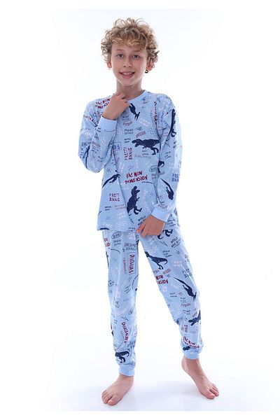mikam BĂIAȚI 100% BUMBAC ȚESătură DE CALITATE SET PIJAMA COMFORT