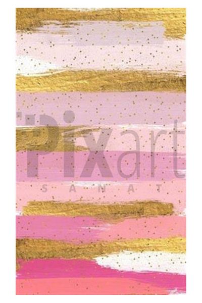 pixartsanat Dotted Pink Pattern Pixart Art Diamond Mosaic Painting Diamond Türkiye 43*73