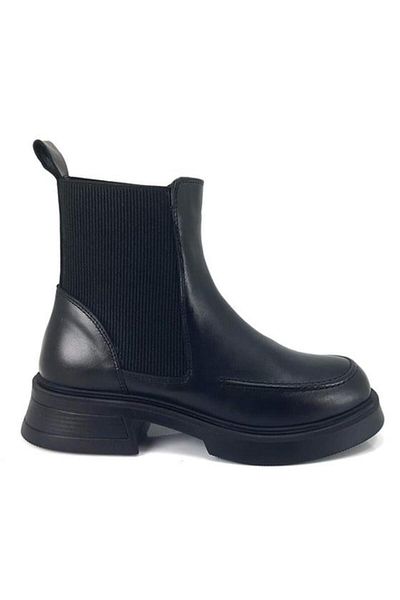 ALBİNİ Cizme casual Albini 10087 din piele naturală-negru