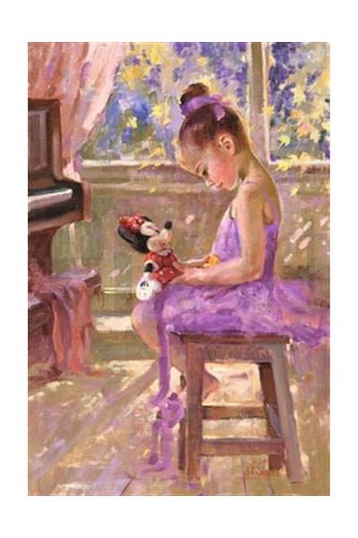 pixartsanat Little Ballerina Pixart Art Diamond Mosaic Painting Diamond Turkey 35*55