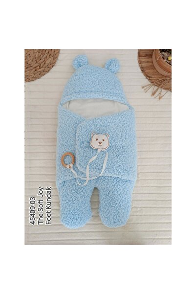 Narnuga MİRAYLİFE قبعة أذن لحديثي الولادة، قماط بطانية أطفال قابلة للطي مع إغ...