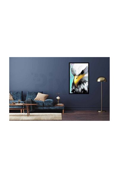 pixartsanat Sharp Eagle Eyes Pixart Art Diamond Mosic Painting Daimond Türkiye 37*58