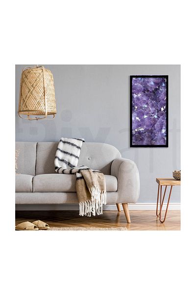 pixartsanat Amethyst Stone Pattern Pixart Art Diamond Mosaic Painting Diamond Türkiye 40*60