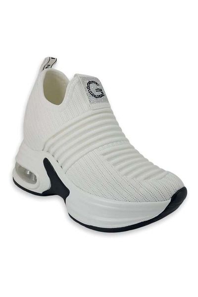 Guja 300-8 Light Sole Casual Sports Shoes-White