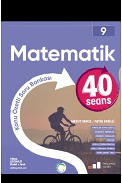 Okyanus Yayınları 2024-2025 OKYANUS 9.SINIF 40 SEANS MATEMATİK KONU ÖZETLİ SO...