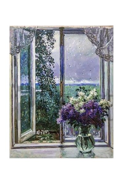 pixartsanat Flower Fragrance Mixed with Rain Pixart Art Diamond Mosaic Painting Diamond Turkey 58*73