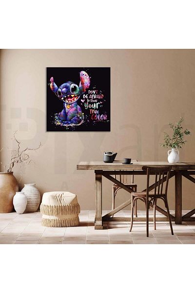 pixartsanat 30X30Cm Cartoon Animal Pixart Art Diamond Mosaic Painting Diamond Turkey