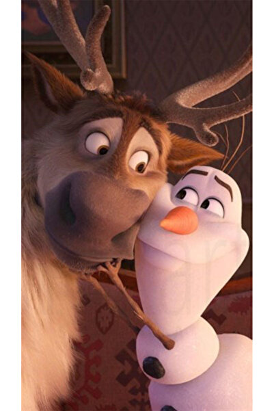 pixartsanat Olaf Ve Sven Pixart Sanat Elmas Mozaik Diamond Türkiye 40*60