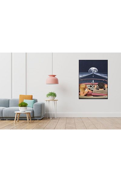 pixartsanat Path to the Planet Pixart Art Diamond Mosaic Painting Diamond Türkiye 38*69