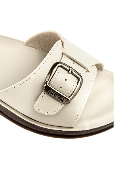 Muya Χρυσές Ανατομικές Παντόφλες-Μπεζ