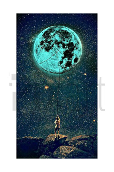 pixartsanat Ay Pixart Sanat Elmas Mozaik Tablo Diamond Türkiye 36*69