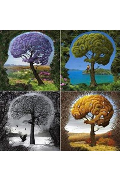 pixartsanat Intellectual Narrative of 4 Seasons Pixart Art Diamond Mosaic Painting Diamond Turkey 52*52