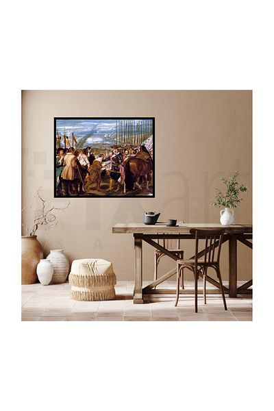 pixartsanat The Surrender of Diego Velazquez Breda Pixart Art Diamond Mosaic Painting Diamond Turkey 56*51