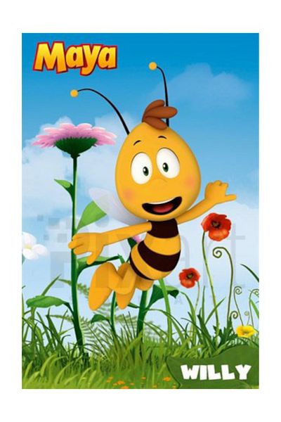 pixartsanat Pixart Art - Bee Maya Willy Diamond Mosaic, Turkey 40*55