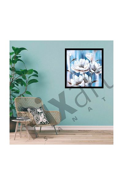 pixartsanat Spring in Teapot Pixart Art Diamond Mosaic Painting Diamond Türkiye 63*76