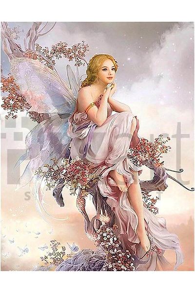 pixartsanat Angel 40*50cm Pixart Art Diamond Mosaic Painting Diamond Turkey