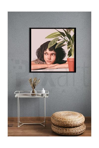 pixartsanat Mathilda Pixart Art Diamond Mosaic Painting Diamond Turkey 51*51