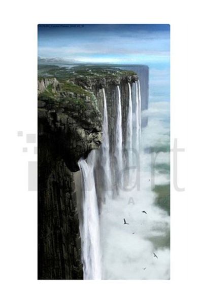 pixartsanat Waterfall Pixart Art Diamond Mosaic Painting Diamond Turkey 39*69