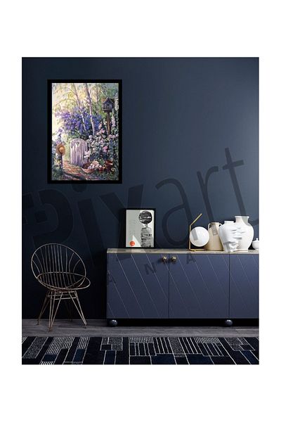 pixartsanat Fragrant Entrance of the House Pixart Art Diamond Mosaic Painting Diamond Türkiye 43*60