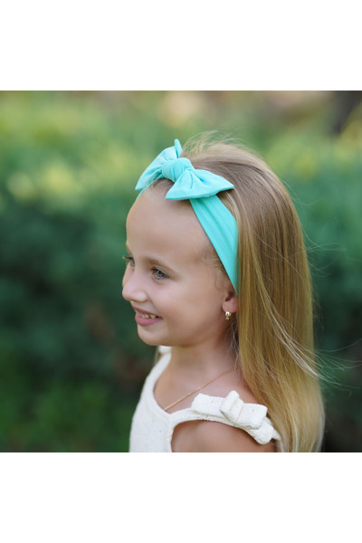 Babygiz Κοριτσίστικο βαμβακερό χτενισμένο, αντιολισθητικό, αντιιδρωτικό, εξαιρετικά ελαφρύ ελαστικό δέσιμο μαλλιών