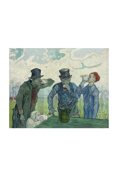 pixartsanat Vincent Van Gogh Drinkers Pixart Art Diamond Mosaic Painting Diamond Turkey 50*35