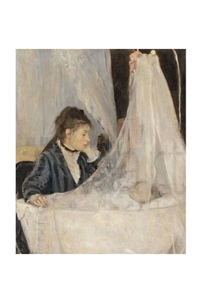 pixartsanat Berthe Morisot Crib Pixart Art Diamond Mosaic Painting Diamond Türkiye 56*51