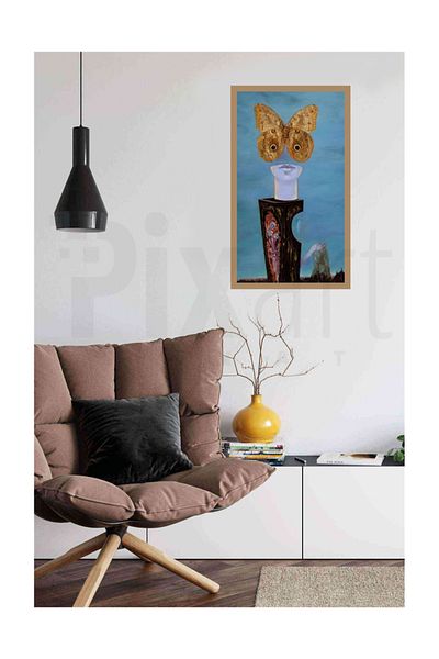 pixartsanat Wolfgang Paalen El Vellocino De Oro Pixart Art Diamond Mosaic Painting Diamond Turkey 40*60