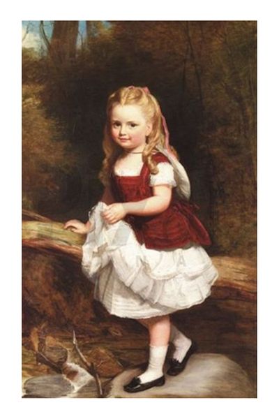 pixartsanat Little Girl in Beautiful Dress Pixart Art Diamond Mosaic Painting Diamond Türkiye 40*60