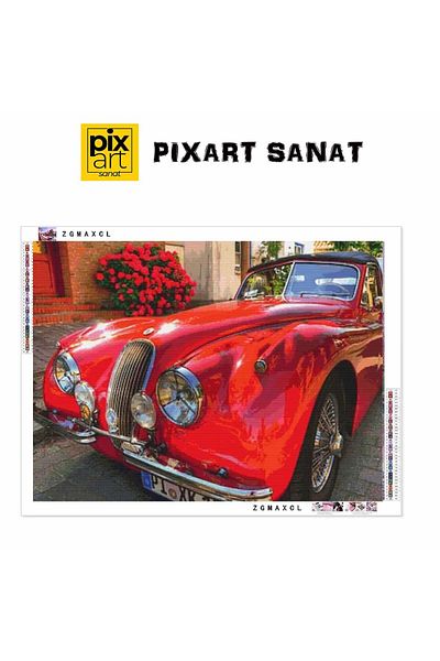 pixartsanat Antique Beauty 53x40 PixArt Art Diamond Mosaic Painting Diamond Turkey