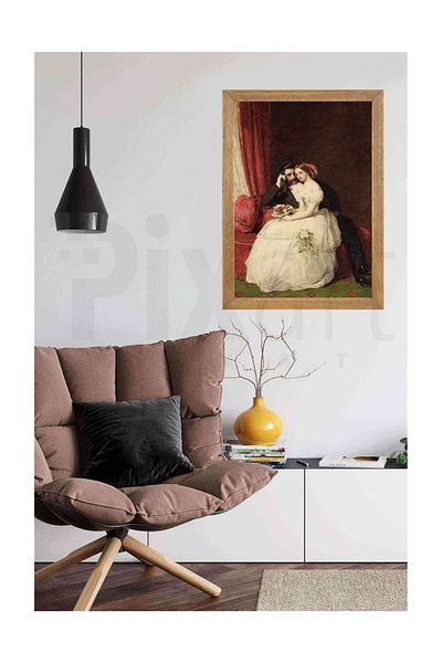 pixartsanat Bride And Groom Pixart Art Diamond Mosaic Painting Diamond Turkey 40*60